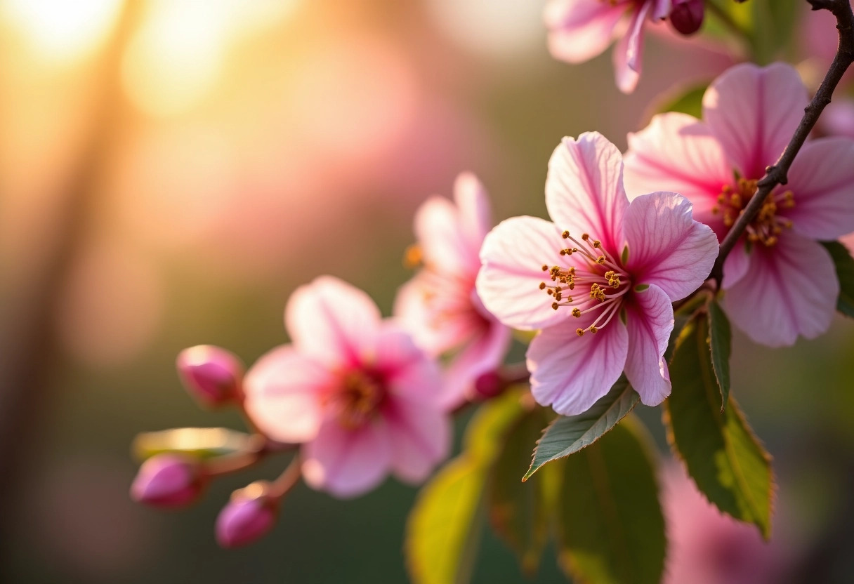 arbre fleuri